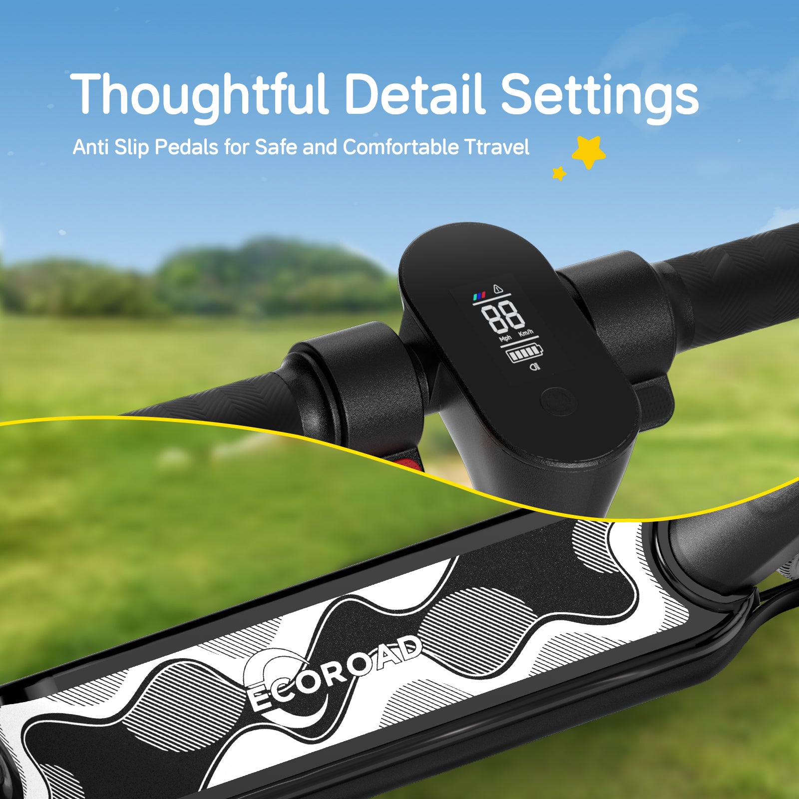 EK6 Kids Electric Scooter for 6-12