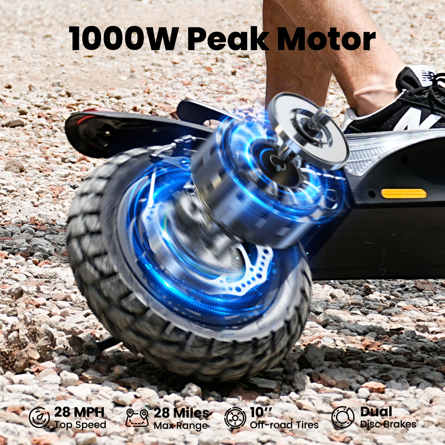 X9 Off-Road Electric Scooter Adults 1000W Motor