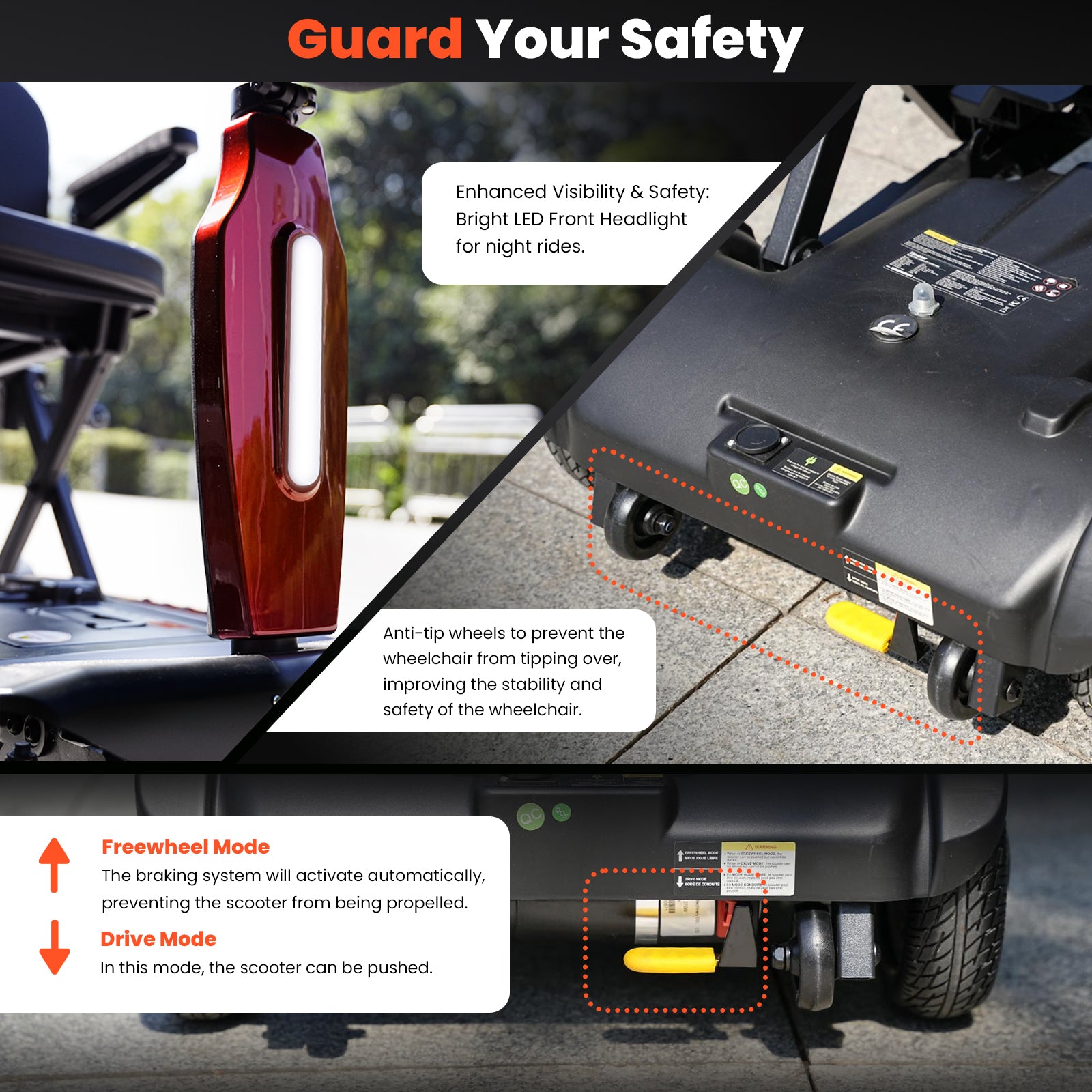 iScooter X11 Mobility Scooter for Seniors & Adults