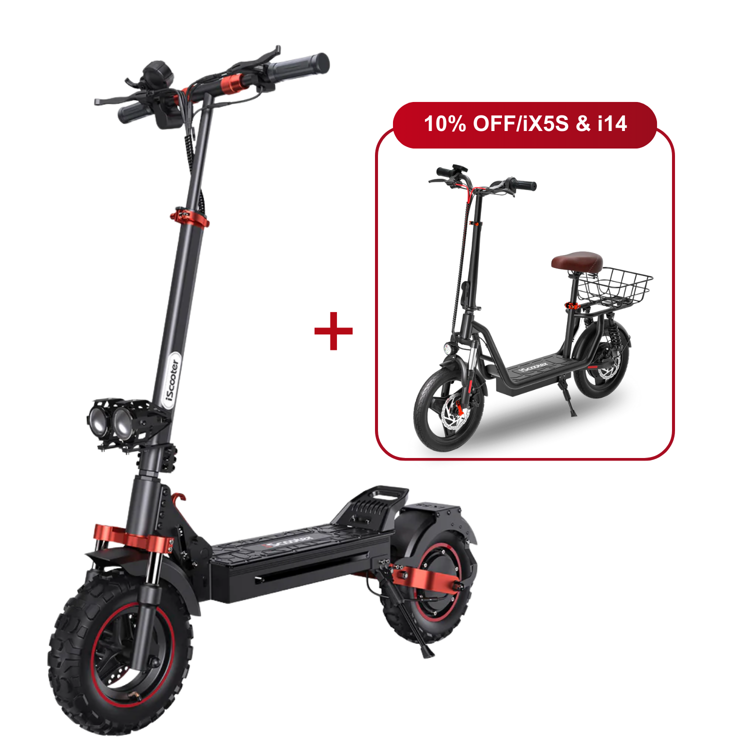10% Off Combo Sale - iScooter Any 2 Electric Scooter Best Deals