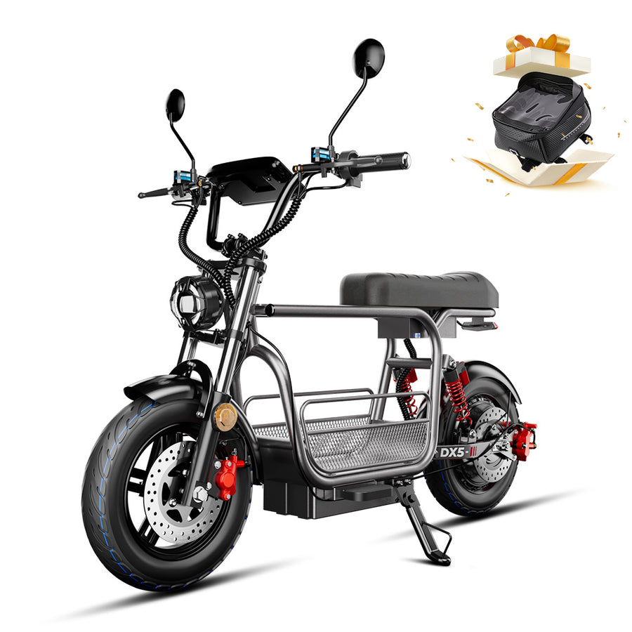 iScooter DX5 1500W Motor Electric Scooter with Seat