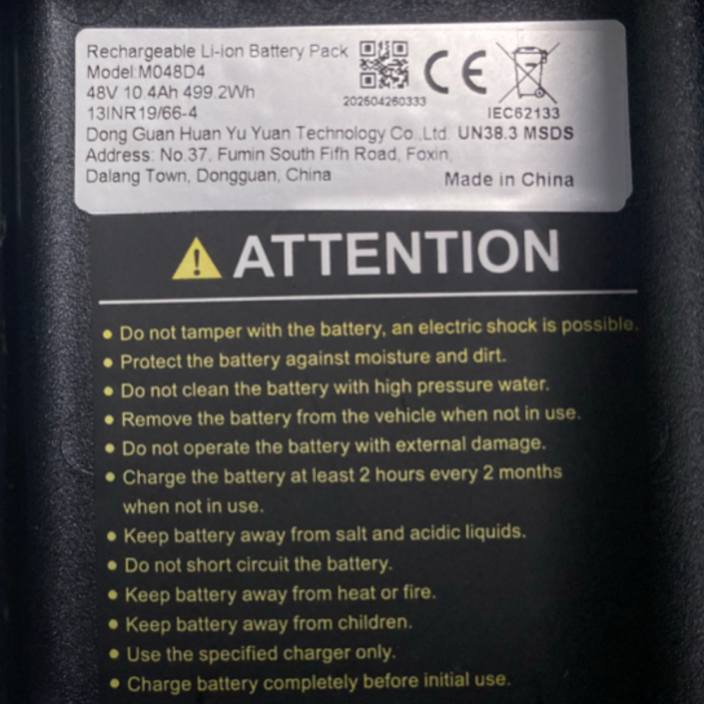 Iscooter battery for F7