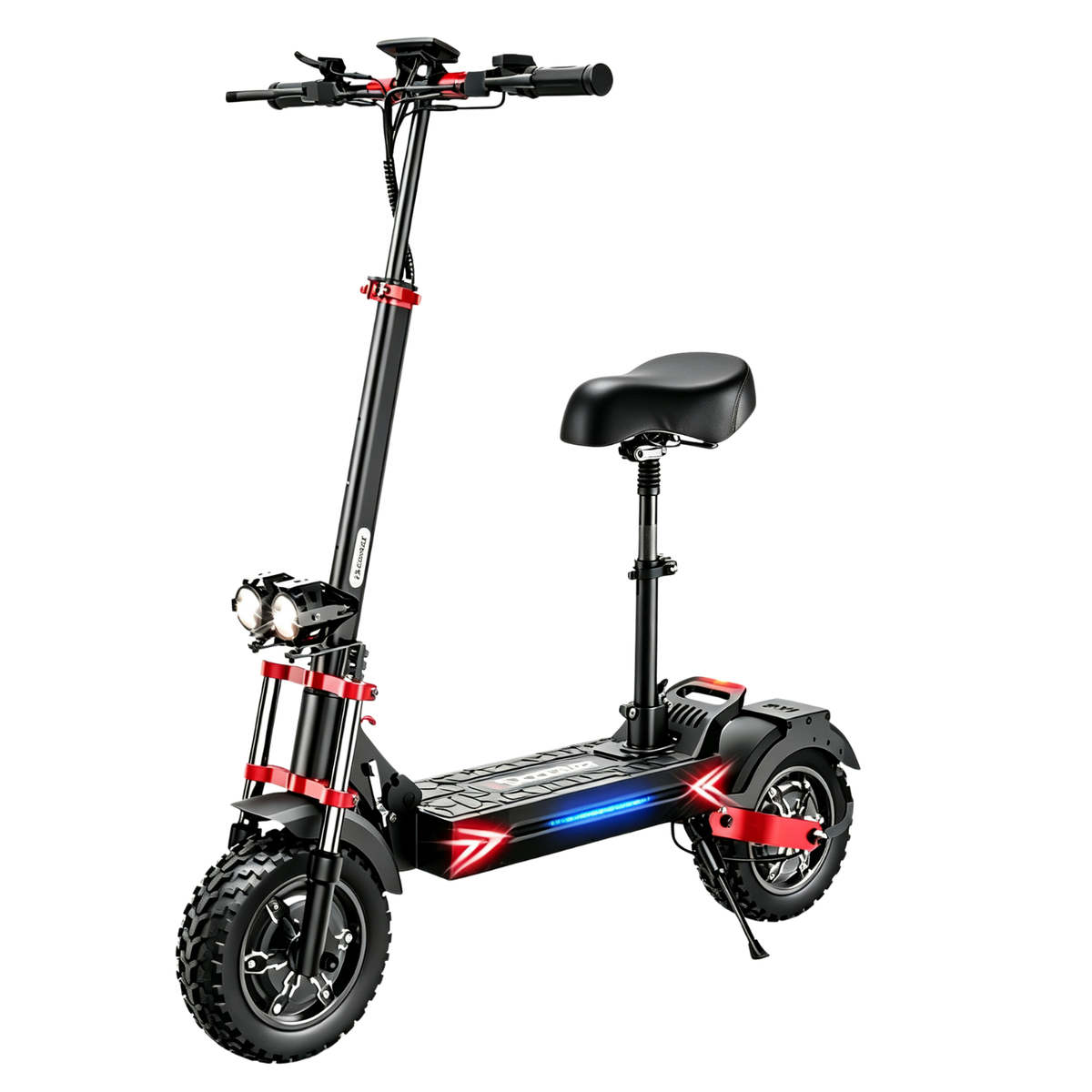 iX8 Off-Road Tires Electric Scooter for Adults 2400W Dual Motor Up to 38MPH