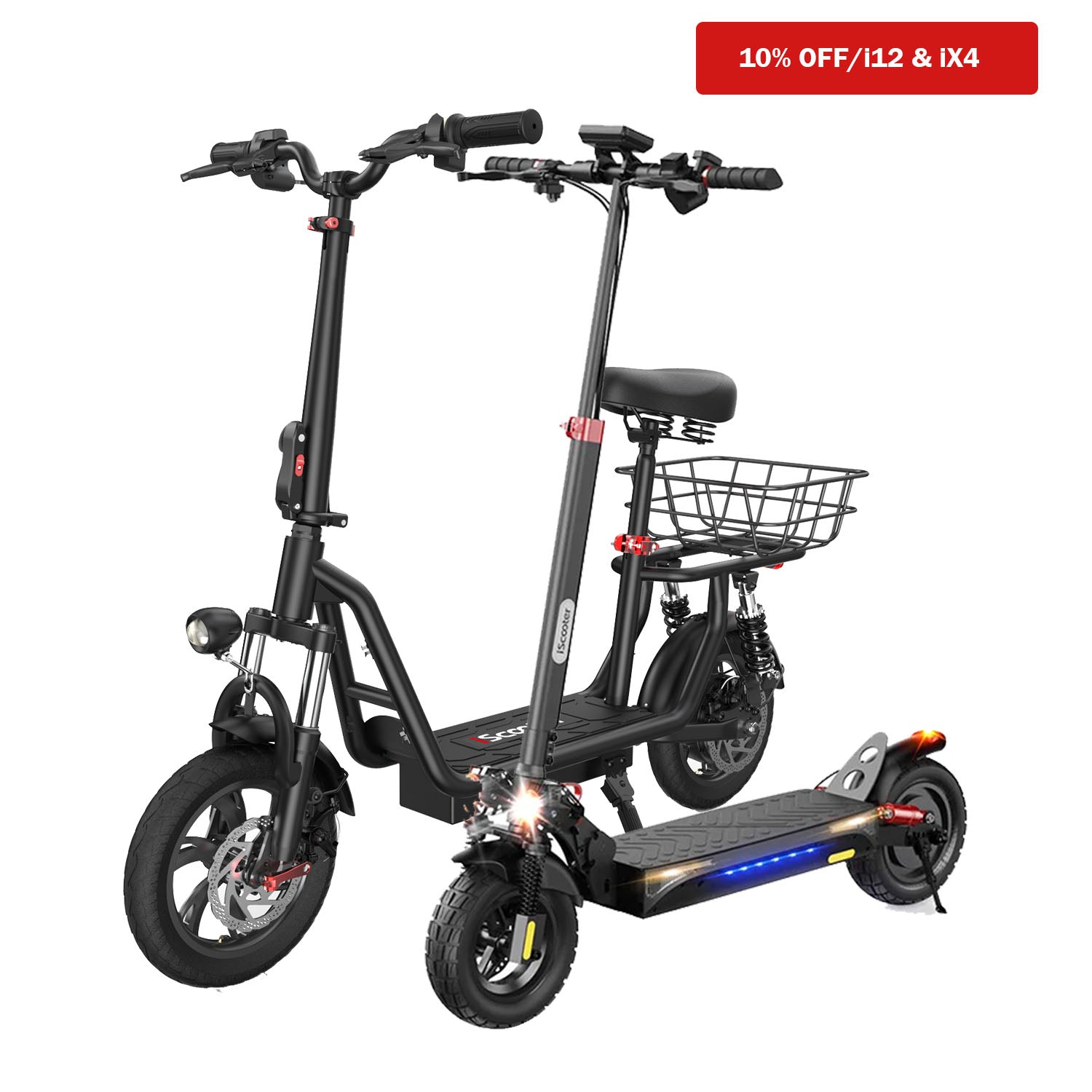 10% Off Combo Sale - iScooter Any 2 Electric Scooter Best Deals
