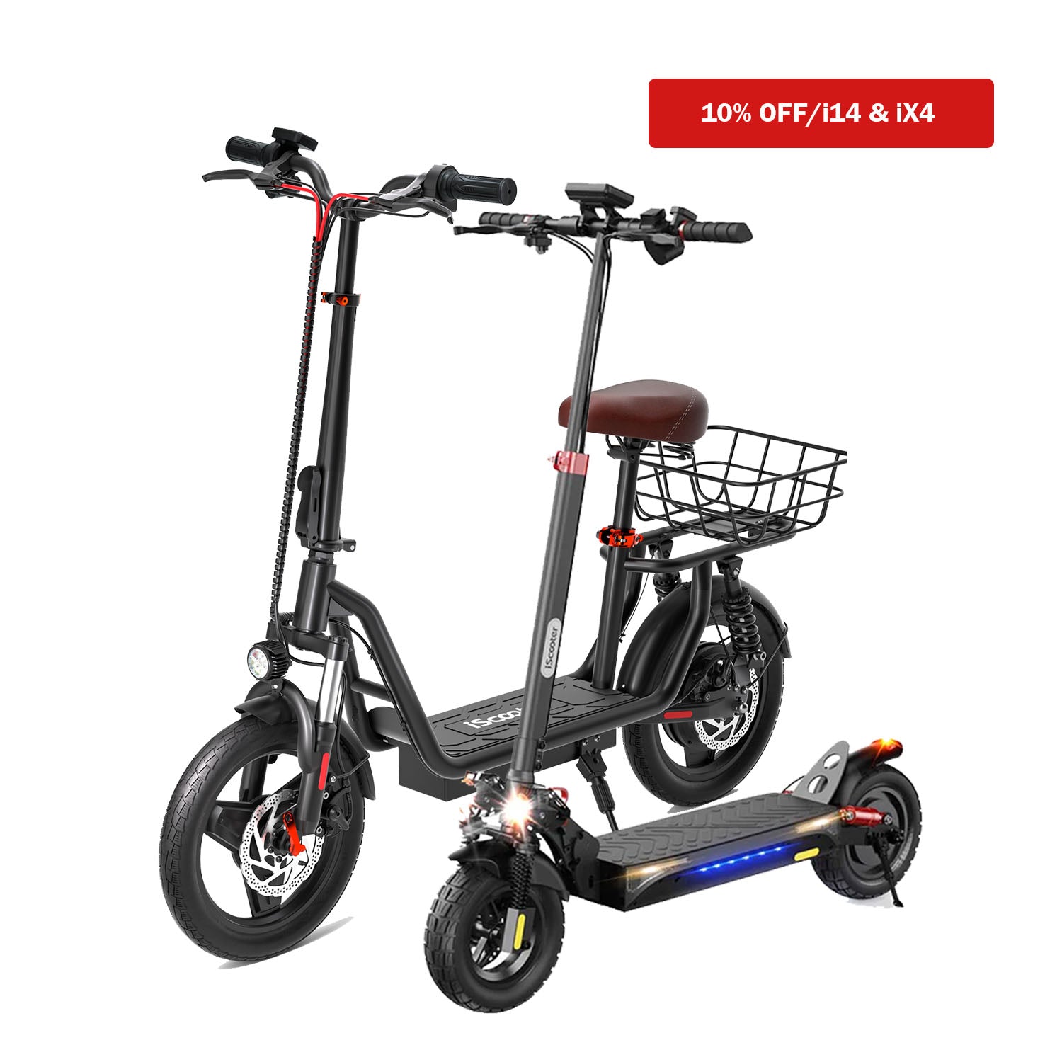10% Off Combo Sale - iScooter Any 2 Electric Scooter Best Deals