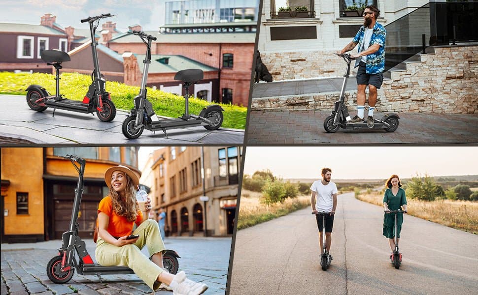 iScooter® X1S Electric Scooter Off Road,800W,With Seat