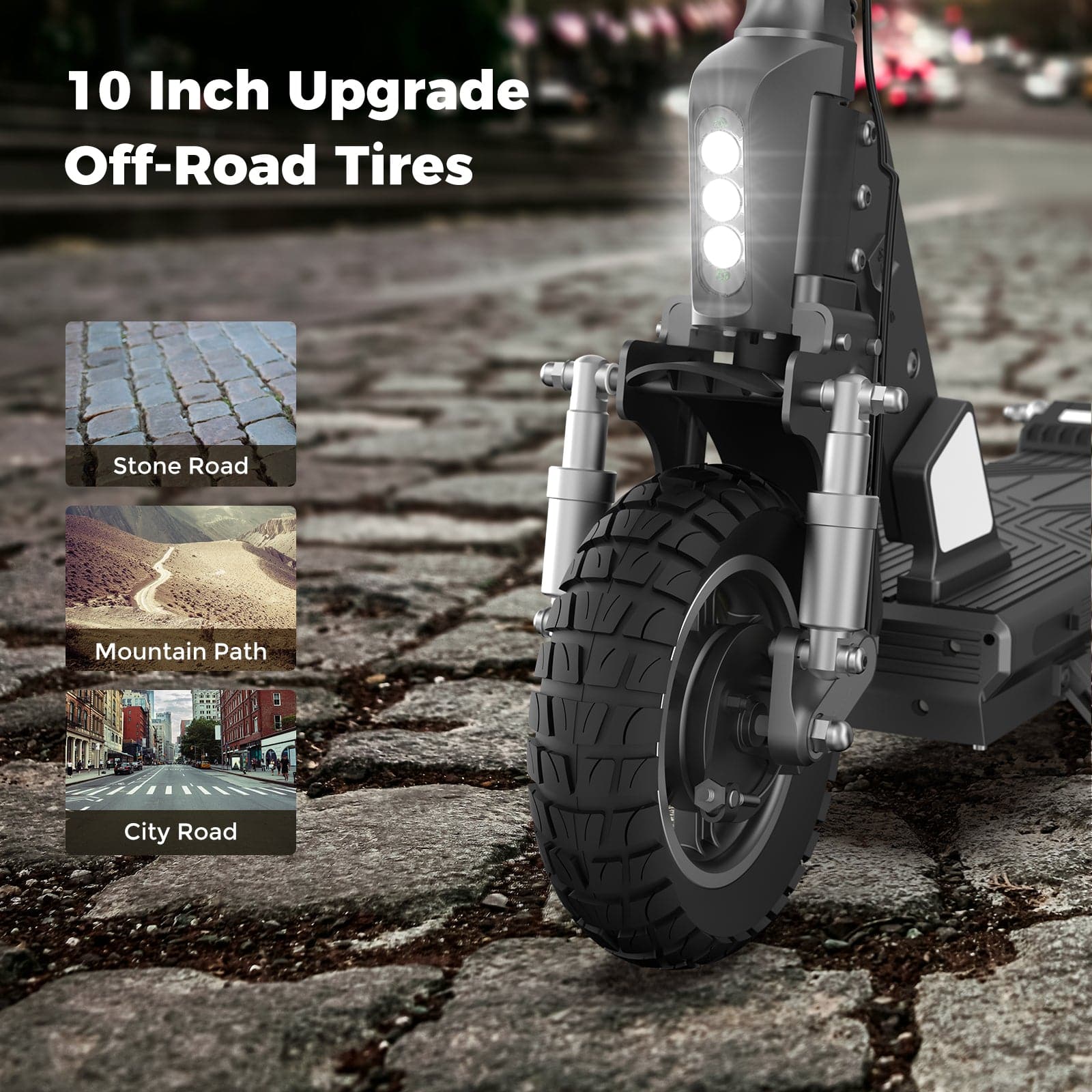 iScooter® X1S Electric Scooter Off Road,800W,With Seat