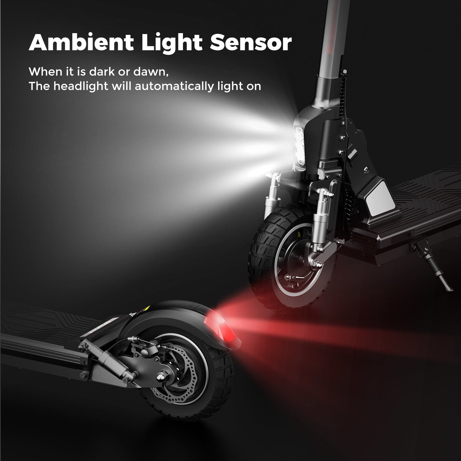 iScooter® X1S Electric Scooter Off Road,800W,With Seat
